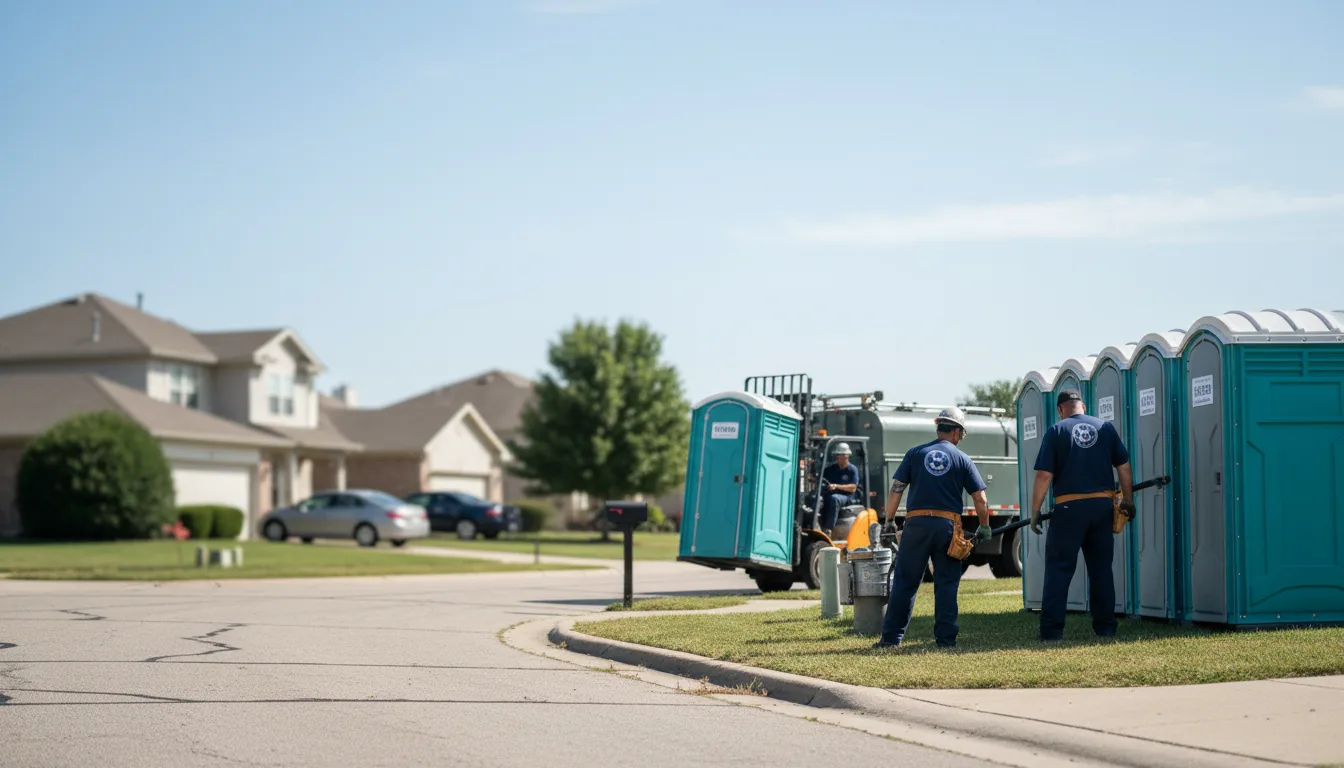 Porta Potty Rental in Farmington, CA near me